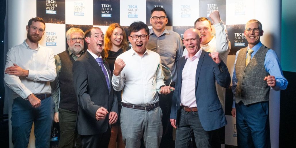 QLM Technology win the Tech for Good Award at the Tech South West Awards 2023